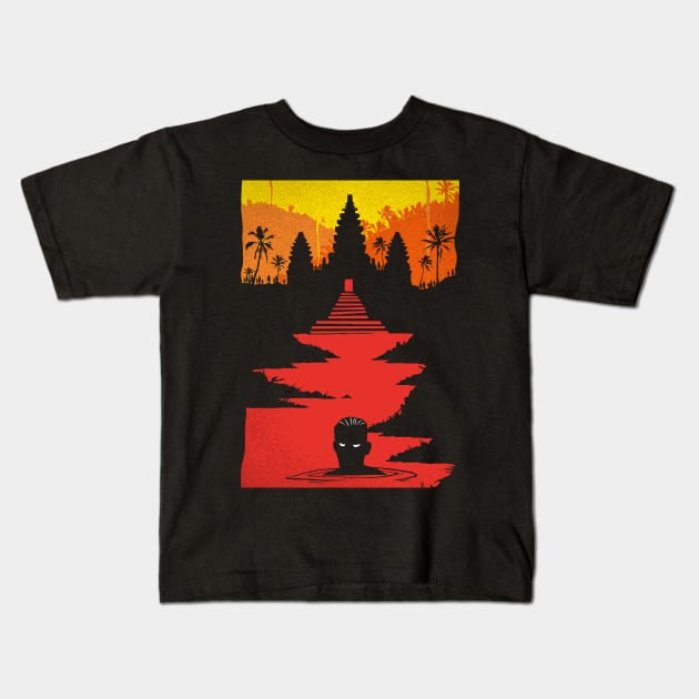 Apocalypse Jungle Kids T-Shirt by TEEWEB